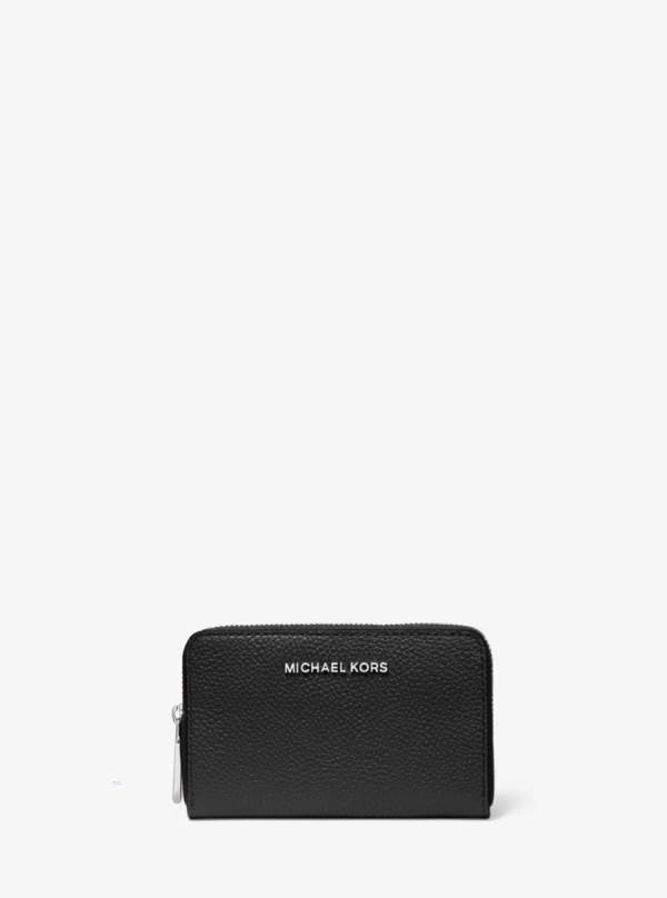 Damske Penazenky Michael Kors Small Pebbled Leather Čierne - Doplnky Michael Kors Nejlevnejsi | YZHSK-3895